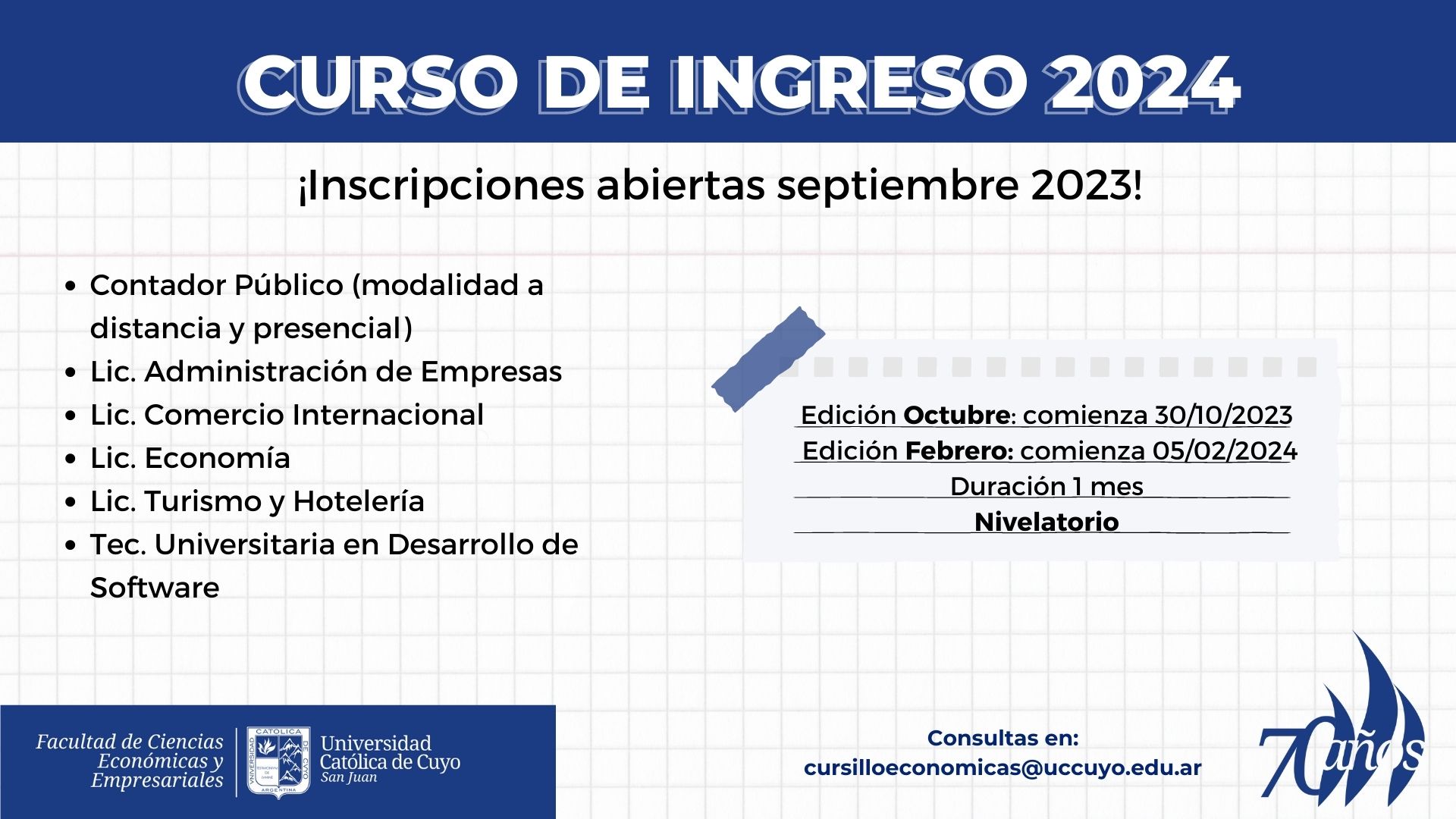 Oferta Académica 2023